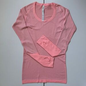 Lululemon Swiftly Tech Long-Sleeve Shirt 2.0 Hip Length Size 4